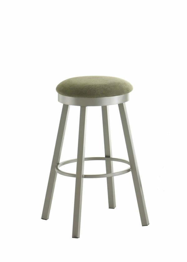 Connor 31" Metal Swivel Backless Counter Stool