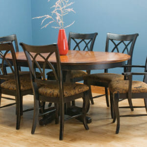 Adams Set from Palettes by Winesburg Table and Four Chairs-0