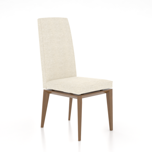 Downtown Oak Washed Side Chair with TW Fabric