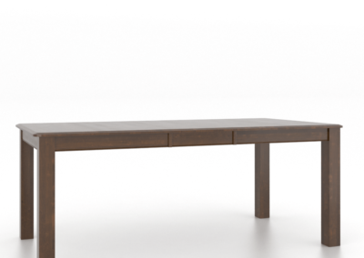 Gourmet Rectangular Cognac Washed Table by Canadel Furniture-0