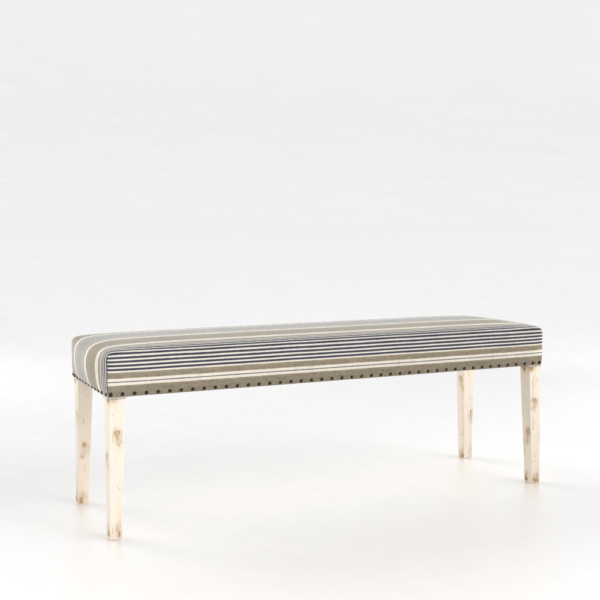 Champlain Upholstered Bench with Nail Heads by Canadel-0