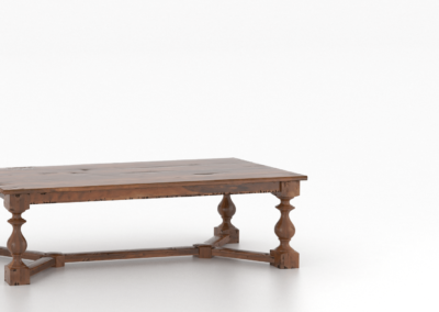 Champlain Spice Washed Rectangular Table by Canadel-0