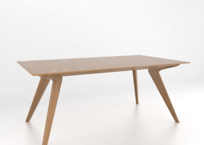 Downtown Rectangular Honey Washed Table