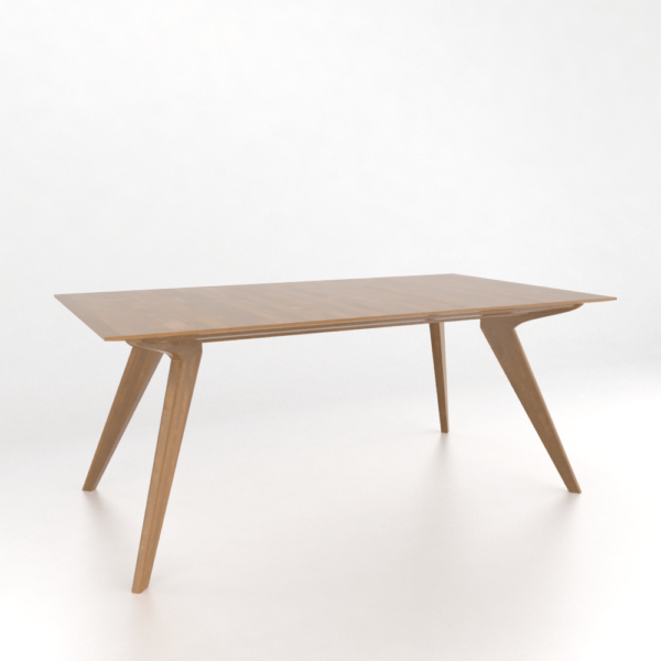 Downtown Rectangular Honey Washed Table