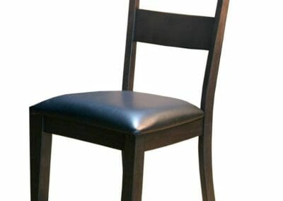 AAM40T Warm Grey 7 Piece Set with Ladderback Side Chairs-26010